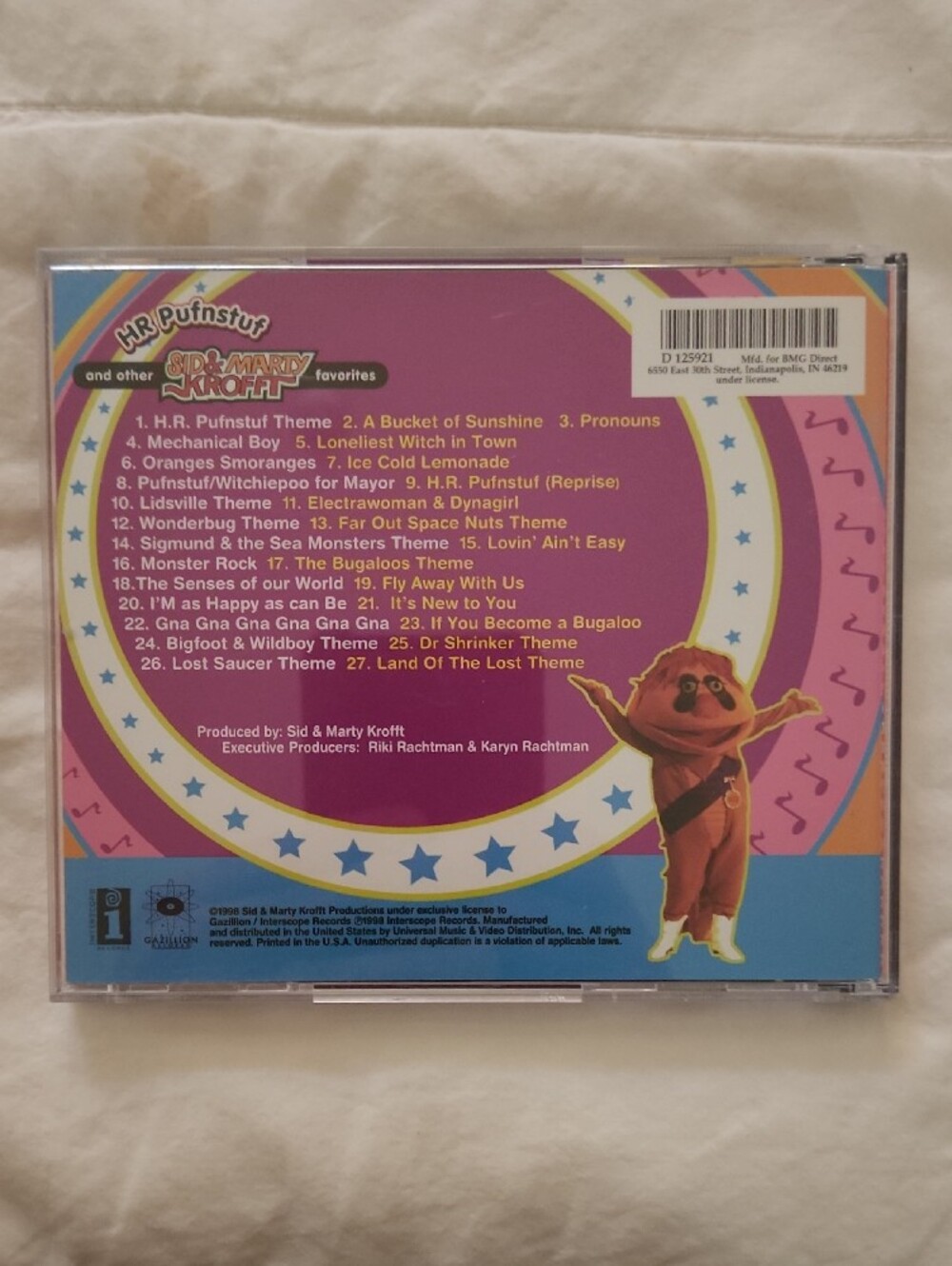HR Pufnstuf CD - Multicolor Packaging - Picture 4 of 4